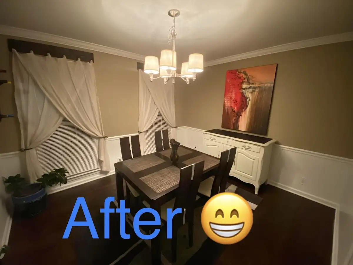Professional dining room restoration after water damage in Waggaman